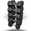 Body-Solid Equipment Rubber Coated Hex Dumbbell Sets