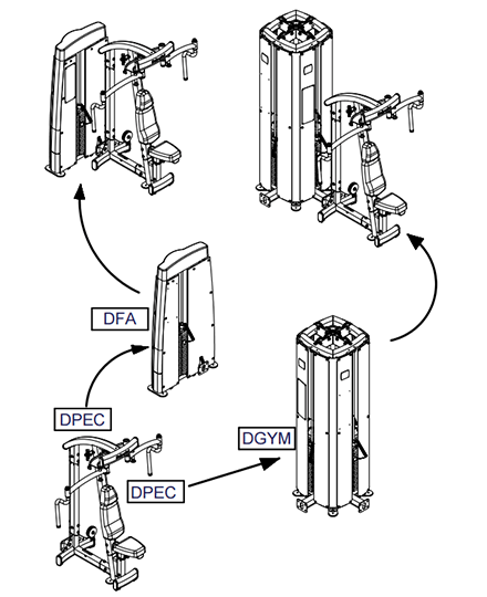 Body-Solid Pro Dual Pec Rear Delt Equipment 5 Body-Solid Pro Dual Pec Rear Delt Equipment