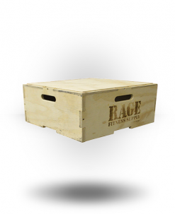 Rage Fitness Rage Wood Stackable Plyo Box Equipment