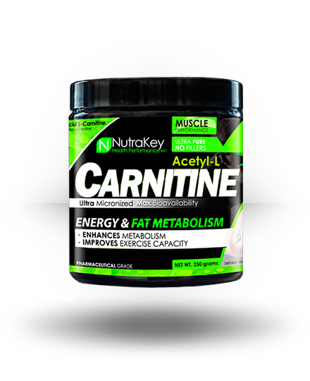 Nutrakey Supplements Acetyl-L-Carnitine 3 Nutrakey Supplements Acetyl-L-Carnitine