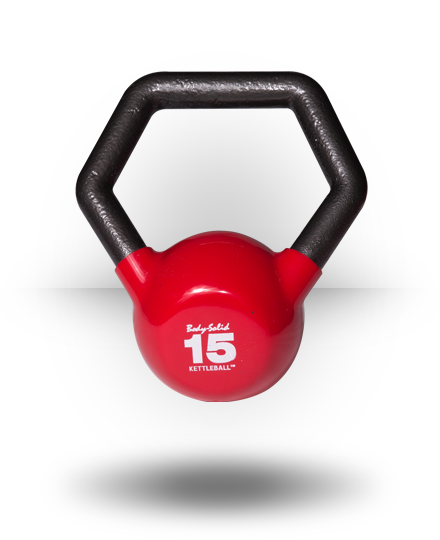 Body-Solid Vinyl Dipped Kettleball Set 5 Body-Solid Vinyl Dipped Kettleball Set