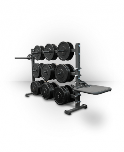 Torque Fitness Equipment 6 Foot Horizontal Weight Storage/Dip/Plyo Rack
