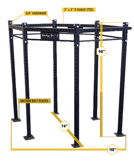 Body-Solid Pro Hexagon Rig 4 Body-Solid Pro Hexagon Rig