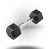 Body-Solid Rubber Coated Hex Dumbbell Equipment