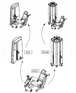 Body-Solid Pro Dual Leg Extension Leg Curl Equipment 7 Body-Solid Pro Dual Leg Extension Leg Curl Equipment