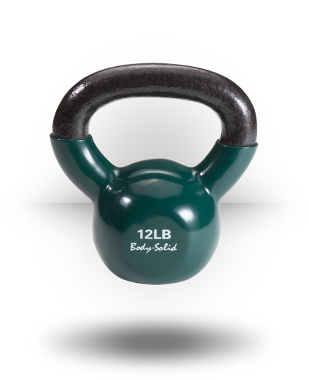 Body-Solid Equipment Vinyl Coated Kettlebell 3 Body-Solid Equipment Vinyl Coated Kettlebell