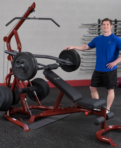 Body-Solid Equipment Corner Leverage Gym Package