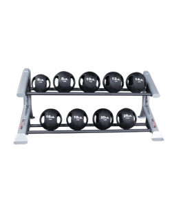 Body-Solid Equipment ProClubline 2 Tier Med Ball Rack