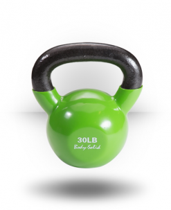 Body-Solid Vinyl Coated Kettlebell Equipment