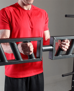 Xtreme Monkey Black Steel Swiss Bar - Angled Equipment 11 Xtreme Monkey Black Steel Swiss Bar - Angled Equipment