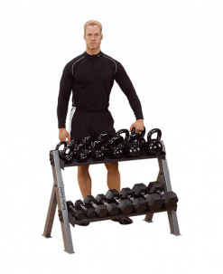 Body-Solid Dumbbell / Kettlebell Rack Equipment