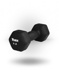 York Barbell Neoprene Hexagon Fitbell Equipment