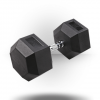 Body-Solid Equipment Rubber Coated Hex Dumbbell