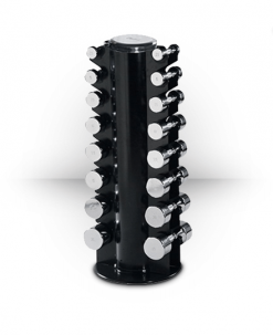 York Barbell Professional Chrome Dumbbell With Ergo Grip Club Pack