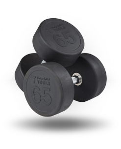Body-Solid Equipment Rubber Pro-Style Dumbbell
