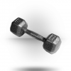 York Barbell Equipment Pro Hex Dumbbell With Cast Ergo Handle