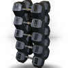 Body-Solid Rubber Coated Hex Dumbbell Sets Equipment