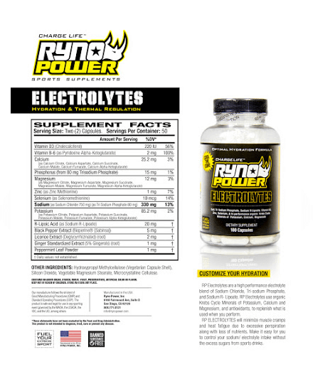 Ryno Power Electrolytes Supplements 4 Ryno Power Electrolytes Supplements
