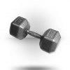 York Barbell Pro Hex Dumbbell With Cast Ergo Handle