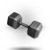 York Barbell Pro Hex Dumbbell With Cast Ergo Handle Equipment