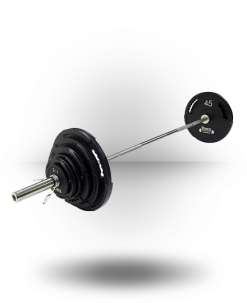 York Barbell G2 Olympic Dual Grip Thin Line Steel Set Equipment