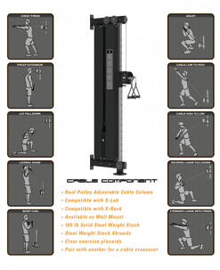 Torque Fitness Cable Component Station Equipment