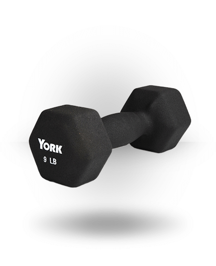 York Barbell Neoprene Hexagon Fitbell Equipment 3 York Barbell Neoprene Hexagon Fitbell Equipment