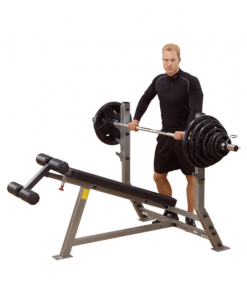 Body-Solid ProClubline Decline Olympic Bench Equipment 7 Body-Solid ProClubline Decline Olympic Bench Equipment