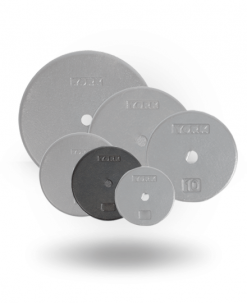 York Barbell 1 Inch Std Flat Pro Cast Iron Plate