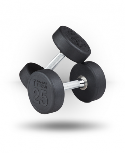 Body-Solid Rubber Pro-Style Dumbbell