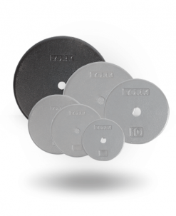 York Barbell 1 Inch Std Flat Pro Cast Iron Plate
