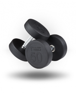 Body-Solid Equipment Rubber Pro-Style Dumbbell