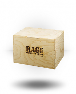 Rage Fitness Equipment Wood Cube Plyo Box