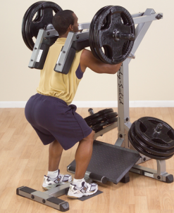 Body-Solid Leverage Squat Calf Machine
