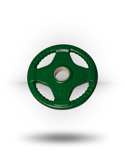 Body-Solid Rubber Grip Olympic Plate (Colored) Equipment 3 Body-Solid Rubber Grip Olympic Plate (Colored) Equipment