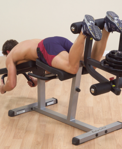 Body-Solid 2" X 3" Supine Leg Curl / Extension Machine Equipment