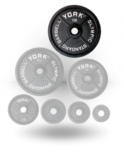 York Barbell Equipment Legacy Cast Iron Olympic Plate