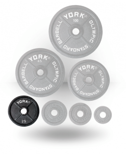 York Barbell Legacy Cast Iron Olympic Plate