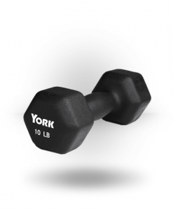 York Barbell Neoprene Hexagon Fitbell Equipment