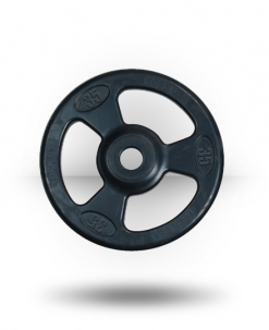 York Barbell Equipment Iso-Grip Rubber Encased Olympic Plate