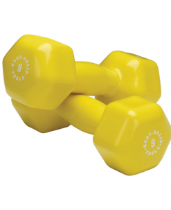 Body-Solid Vinyl Dumbbell Set Equipment